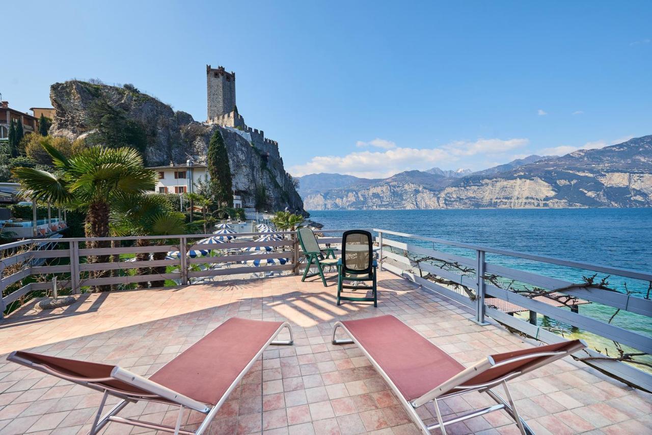Hotel Castello Lake Front Malcesine Kültér fotó